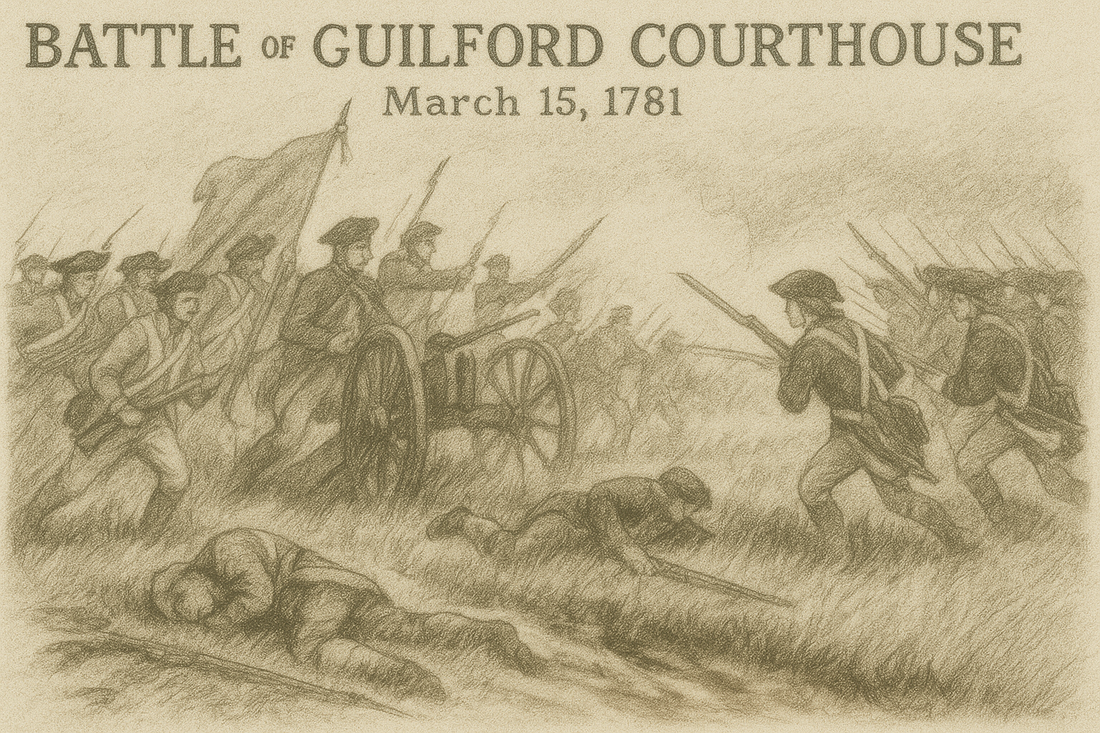 Battle of Guilford Courthouse – A loss on the way to victory