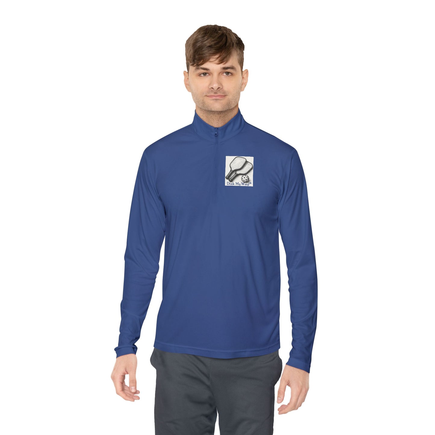 Pickleball  Quarter-Zip Pullover - 'Pickleball isn't just a sport - it's a lifestyle.'