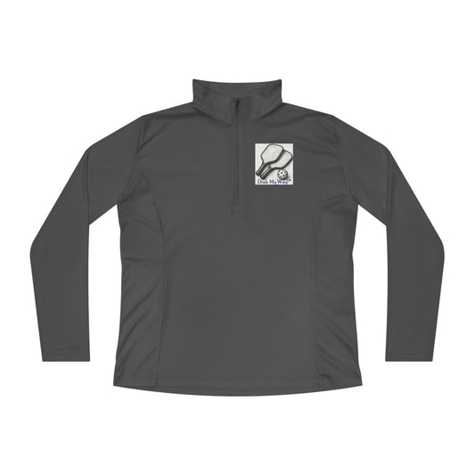 Pickleball Quarter-Zip Pullover – "My paddle is my spiritual animal!"