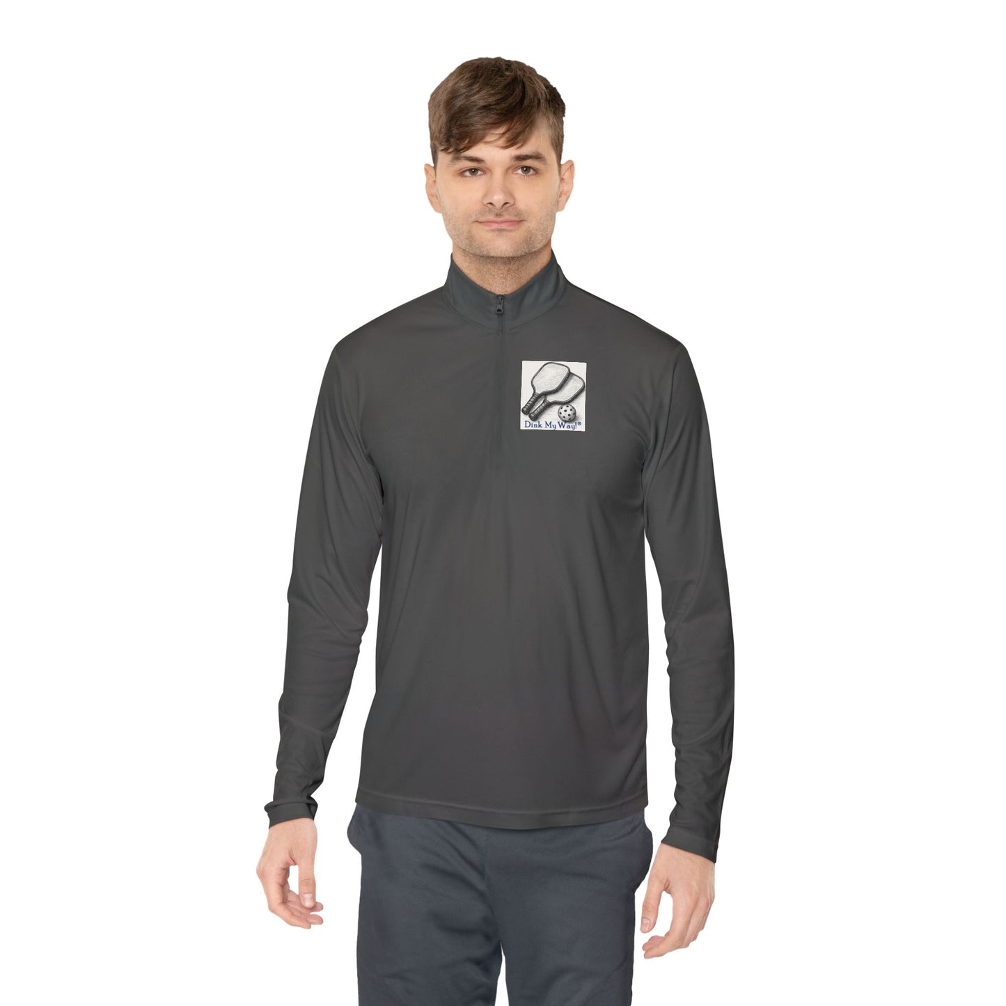 Pickleball  Quarter-Zip Pullover - 'Pickleball isn't just a sport - it's a lifestyle.'