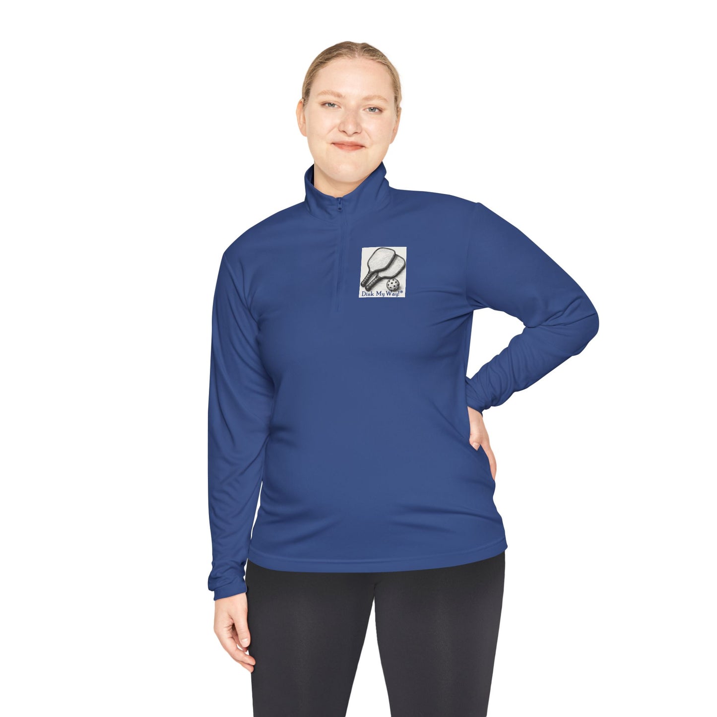 Pickleball  Quarter-Zip Pullover - 'Pickleball isn't just a sport - it's a lifestyle.'