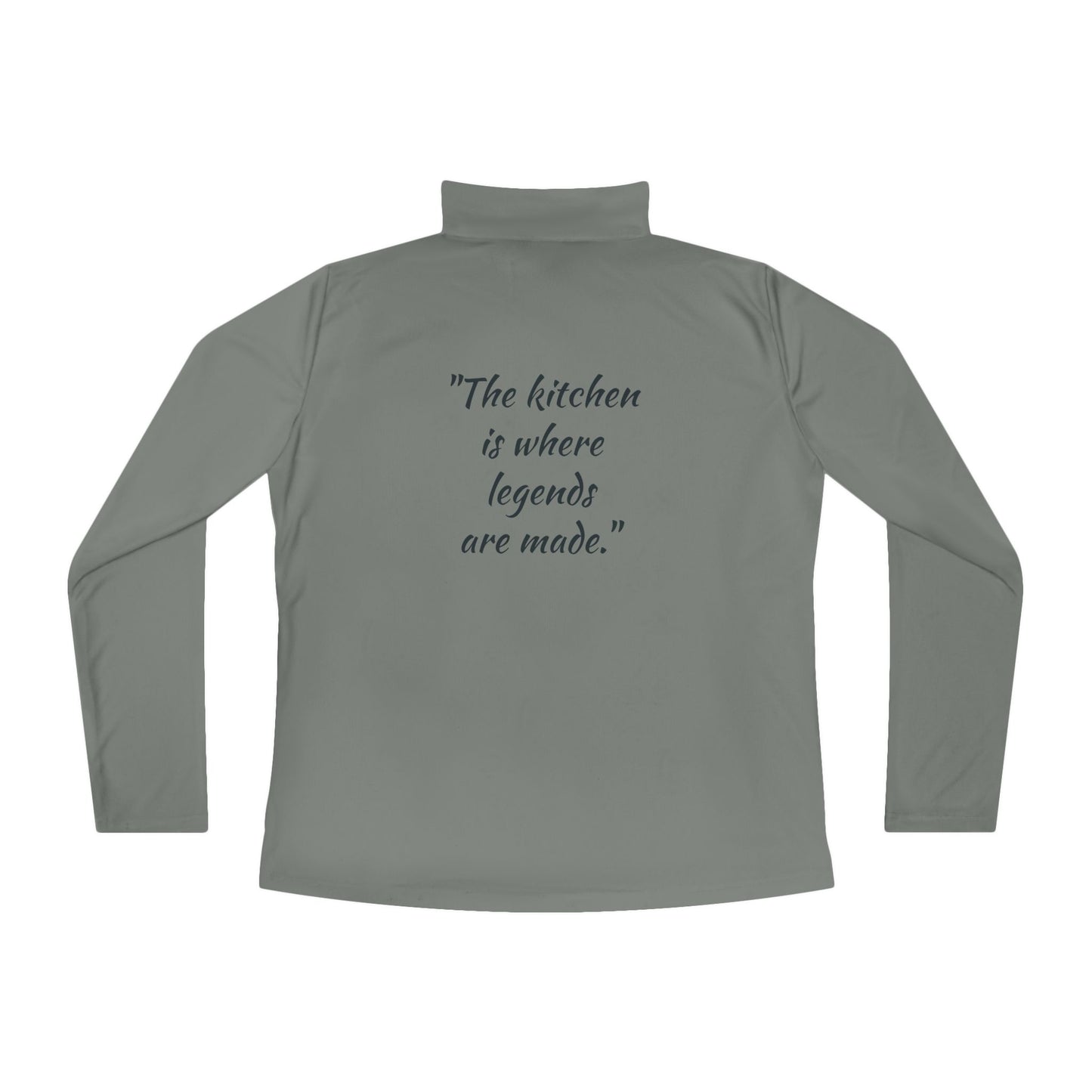 Pickleball Quarter-Zip Pullover – "The Kitchen is where legends are made."