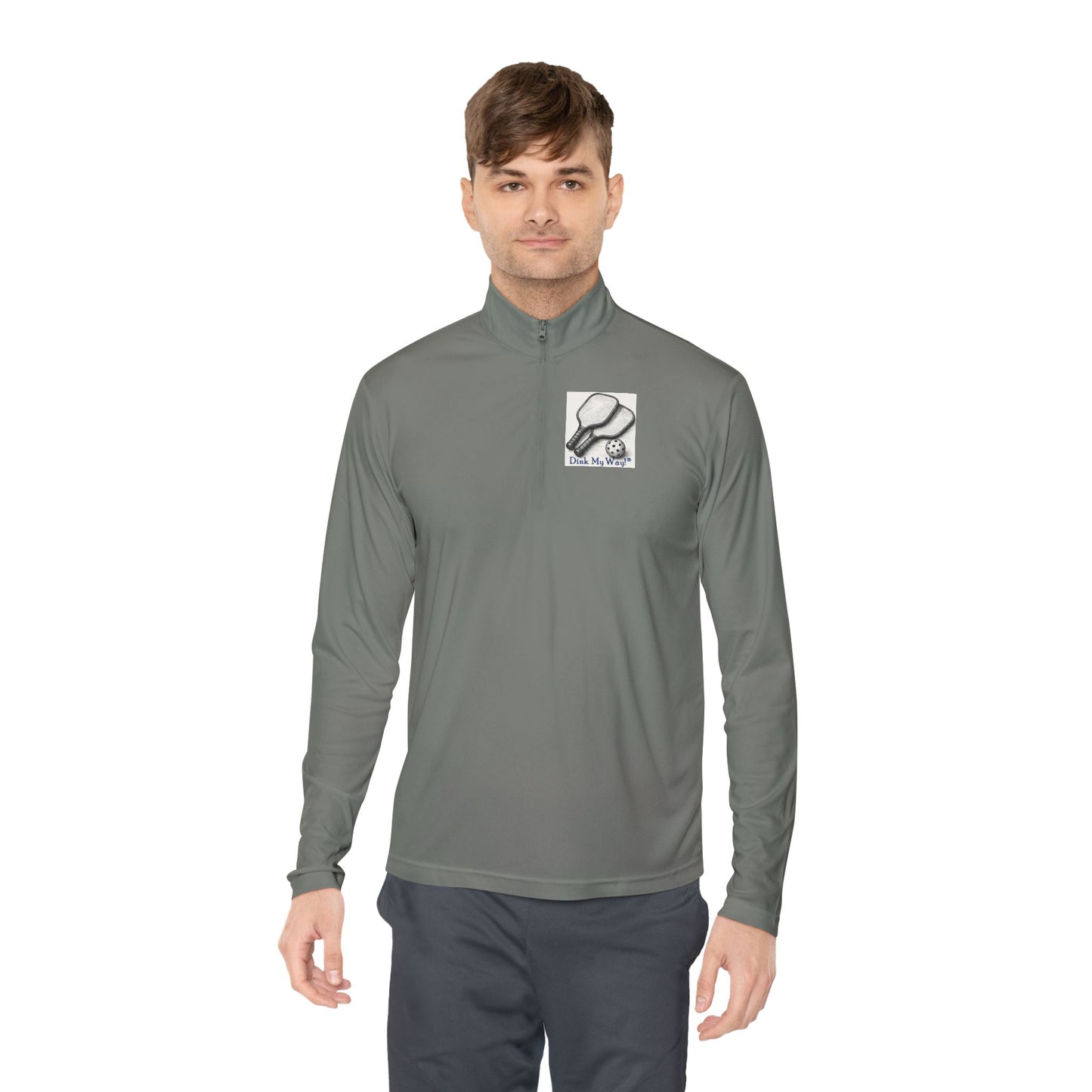 Pickleball  Quarter-Zip Pullover - 'Pickleball isn't just a sport - it's a lifestyle.'