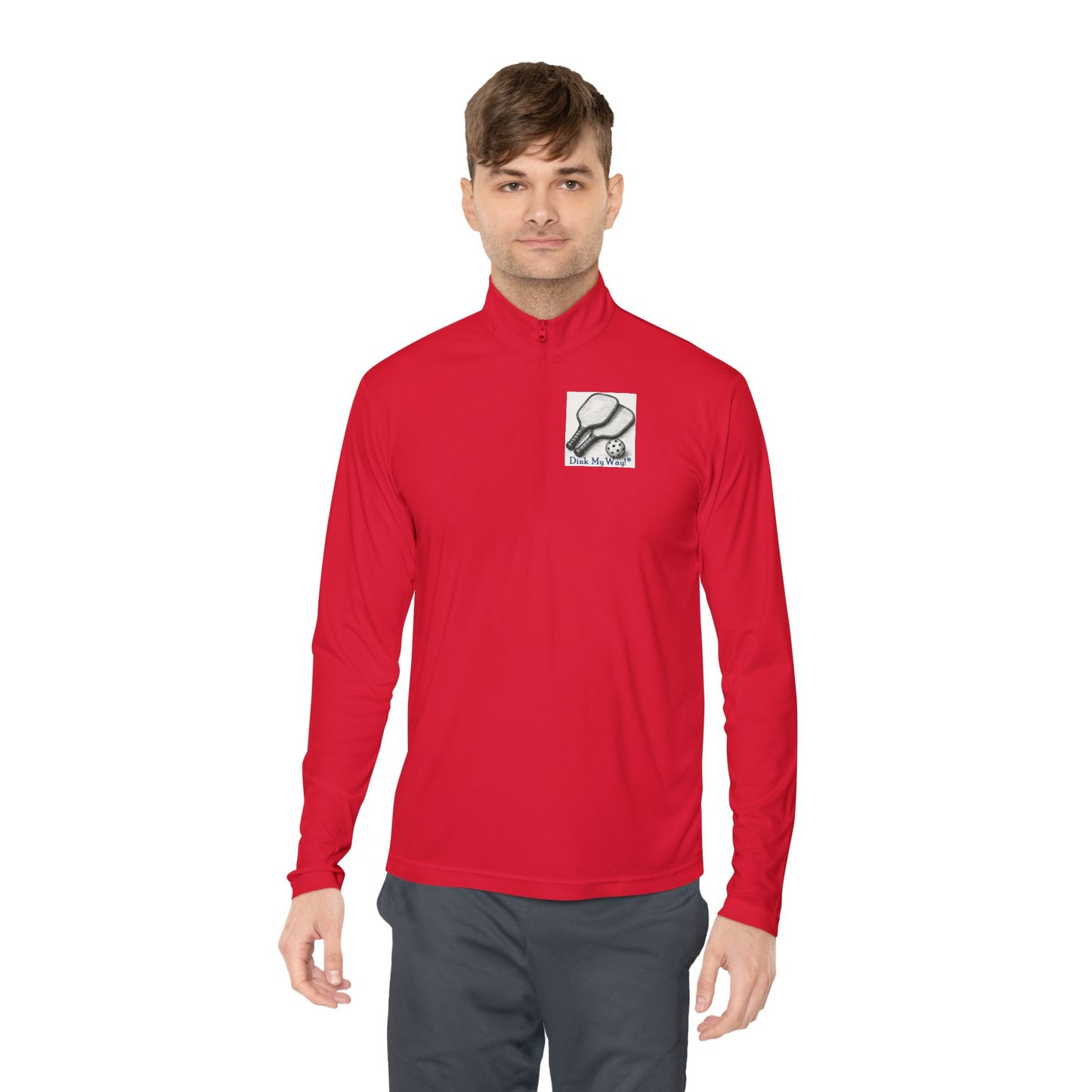 Pickleball  Quarter-Zip Pullover - 'Pickleball isn't just a sport - it's a lifestyle.'