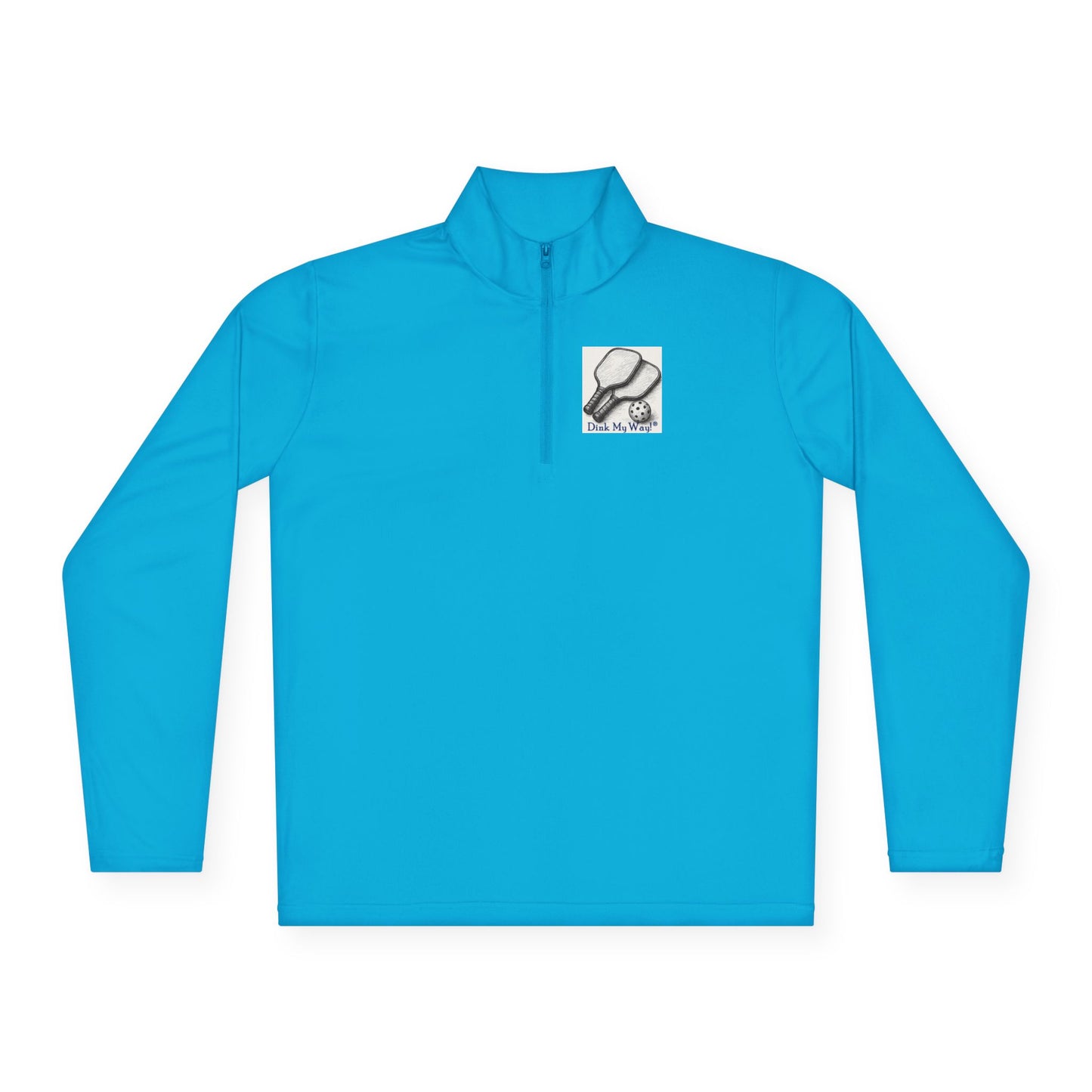 Pickleball  Quarter-Zip Pullover - 'Pickleball isn't just a sport - it's a lifestyle.'