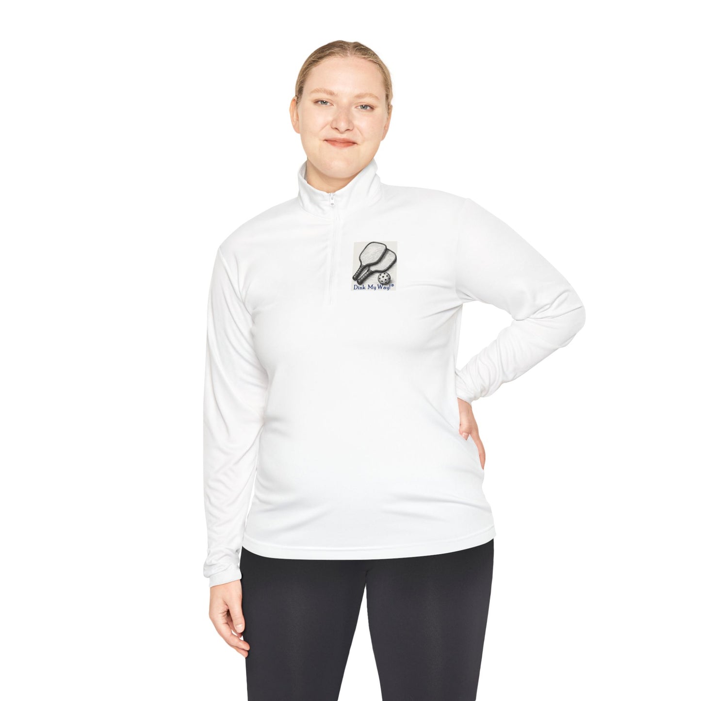 Pickleball  Quarter-Zip Pullover - 'Pickleball isn't just a sport - it's a lifestyle.'