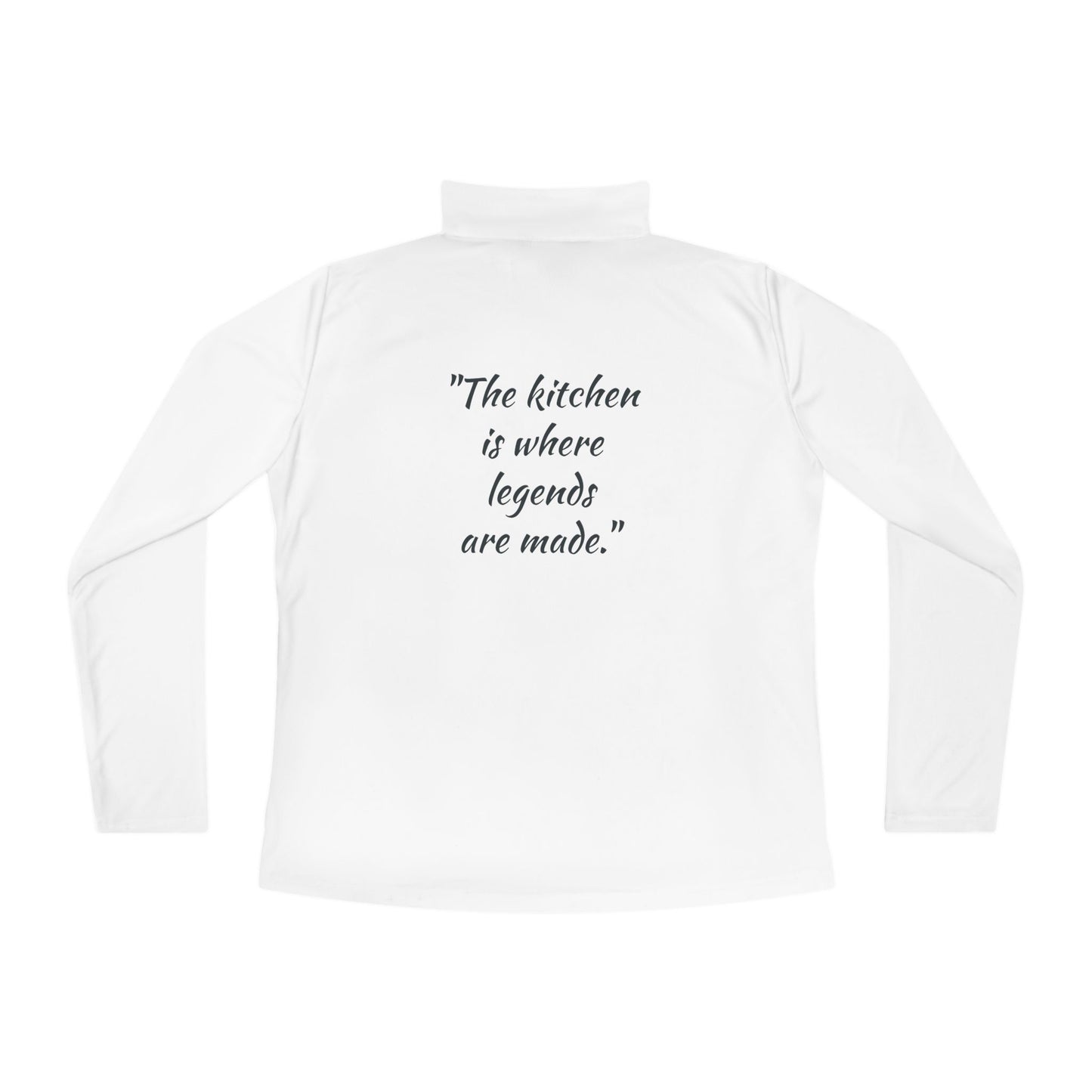 Pickleball Quarter-Zip Pullover – "The Kitchen is where legends are made."