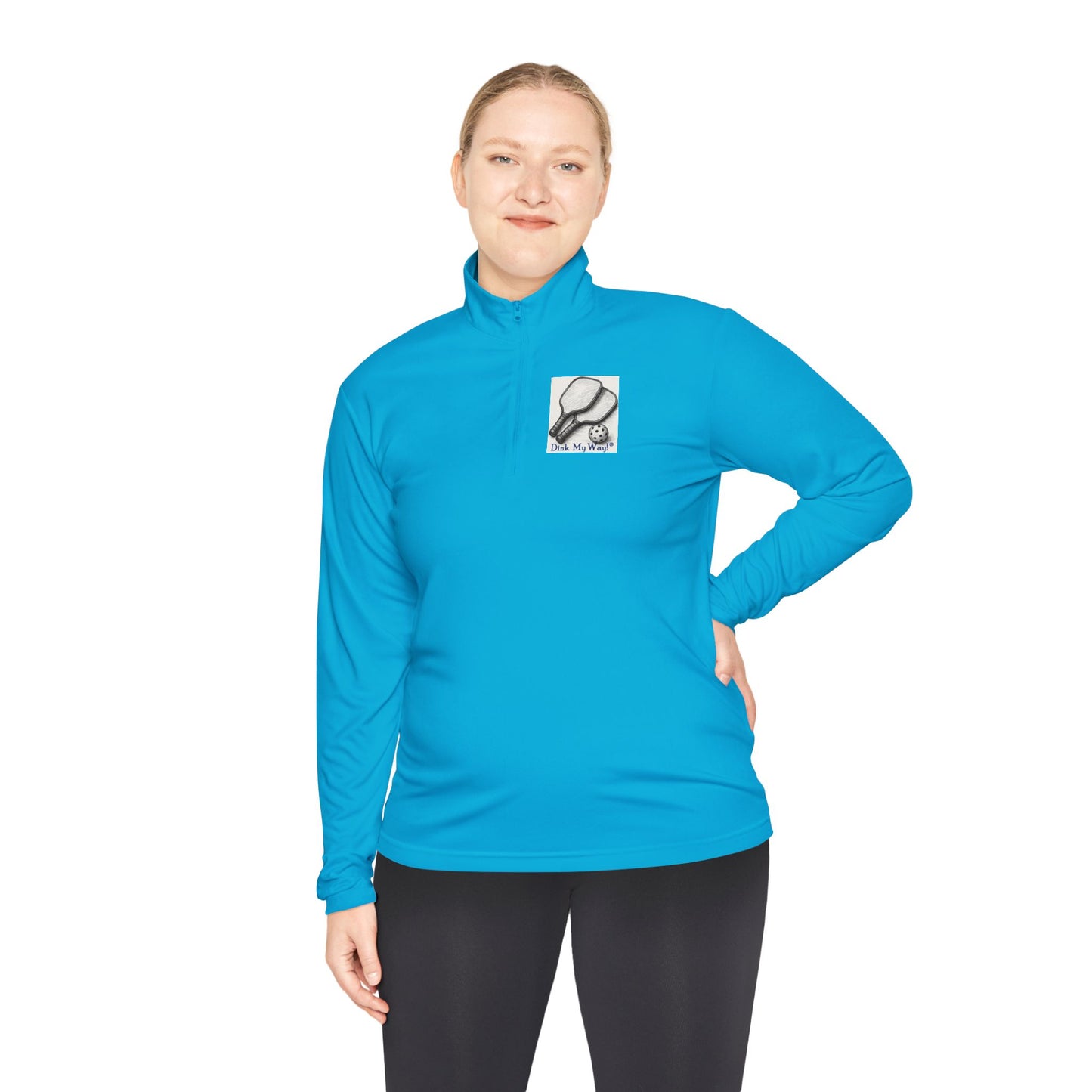 Pickleball  Quarter-Zip Pullover - 'Pickleball isn't just a sport - it's a lifestyle.'